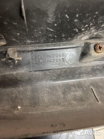 Toyota Rav 4 IV CA40 2012-2015 спойлер бампера