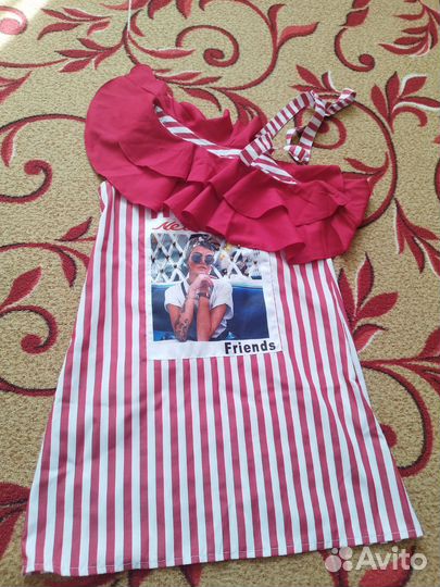 Платье на девочку 2шт