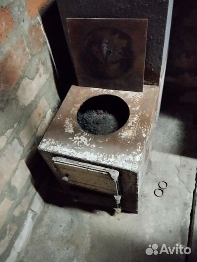 Печка буржуйка для гаража или бани