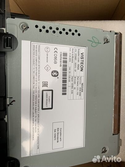 Штатная магнитола nissan x trail