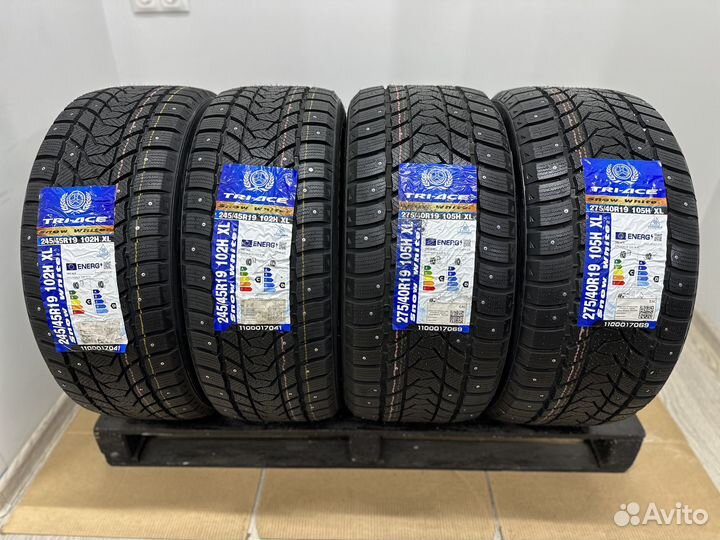 Tri Ace Snow White II 245/45 R19 и 275/40 R19 101U