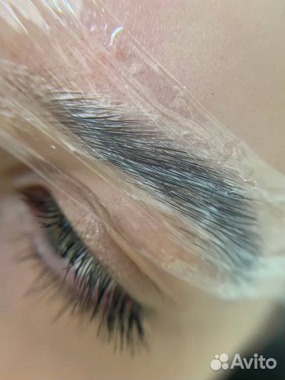 Ламинирование ресниц и бровей