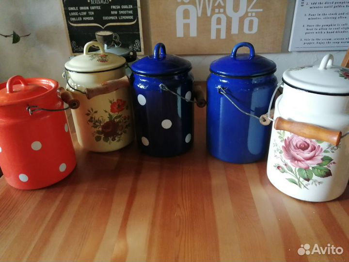 Бидон эмалированный СССР 3 л