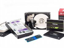 Накопители SSD / HDD новые и бу