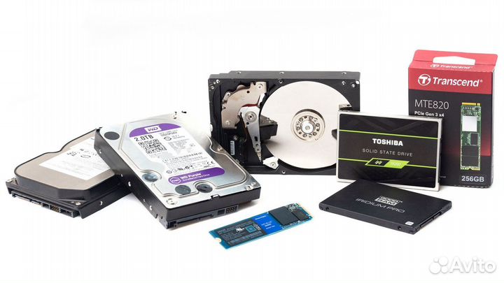 Накопители SSD / HDD новые и бу