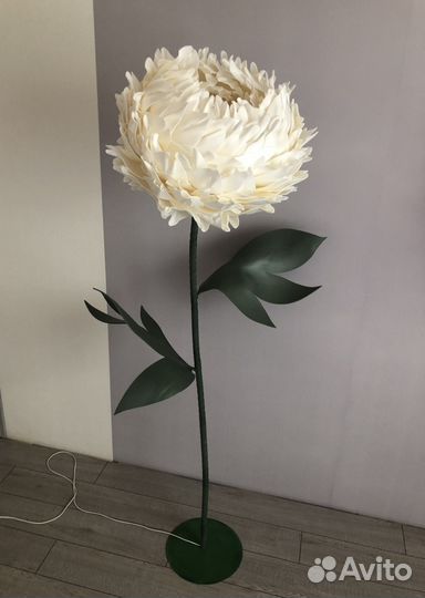 Ростовые интерьерные Цветы,светильники под заказ.А