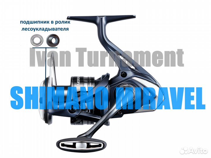 Подшипник в ролик катушек Shimano