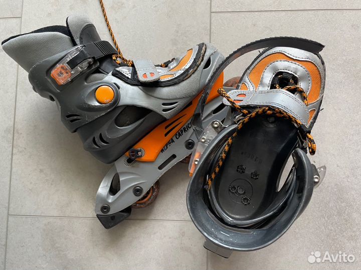 Ролики детские раздвижные 30-33 р-р Alpha Caprice