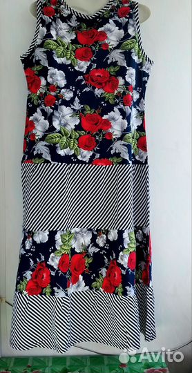 Вещи Пакетом женские платья хб размер 48-50
