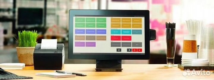 Автоматизация кафе, кипер, айко, Атол, касса