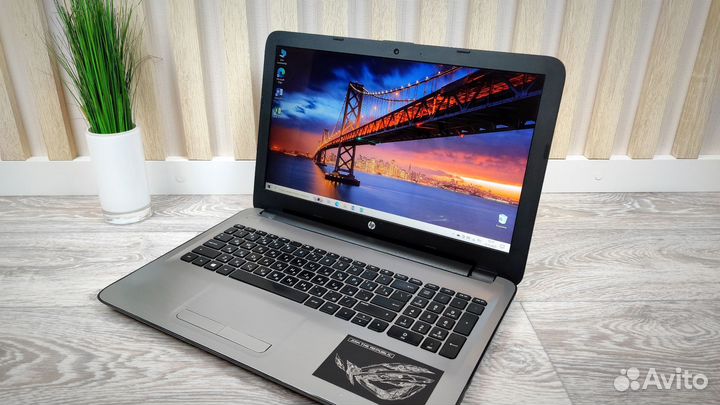 Мощный ноутбук HP E2-7110/4Gb/SSD 128Gb