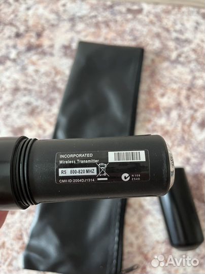 Радиомикрофон Shure SM-58 SLX2/SLX4