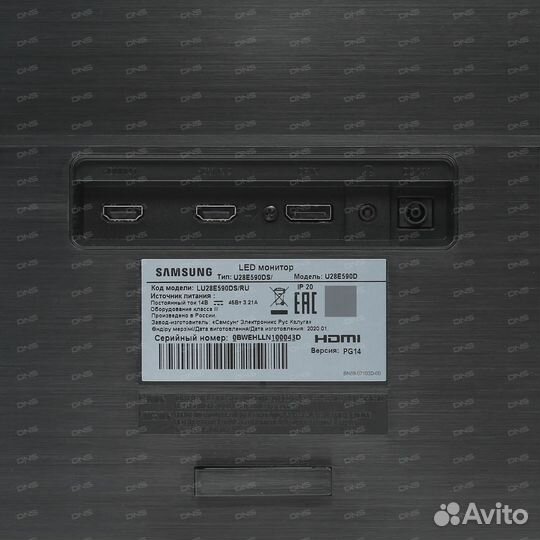 Монитор 28 UHD 4k 60 гц Samsung U28E590