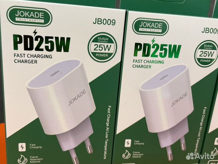 Блок для зарядки iPhone type c 25w