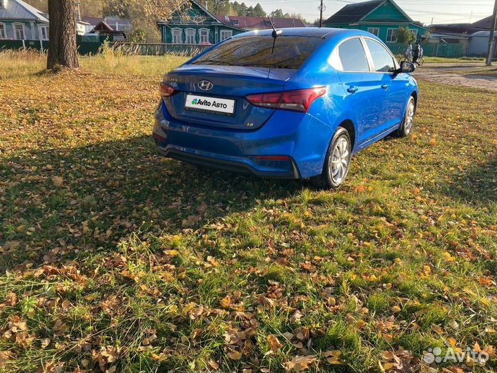 Hyundai Solaris 1.6 МТ, 2018, 57 950 км