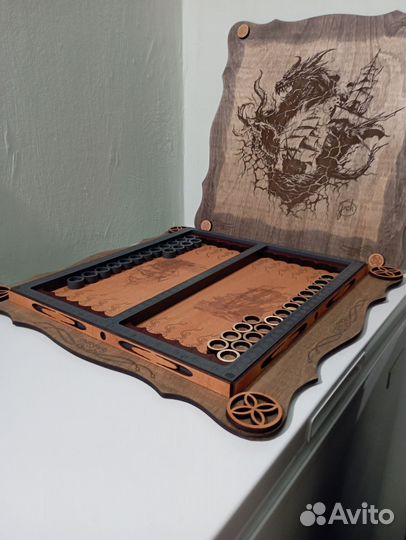 Нарды ручной работы