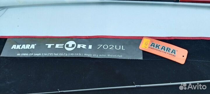 Удилище Akara Teuri 702UL