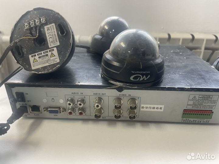 Комплект видеонаблюдения 4 камеры