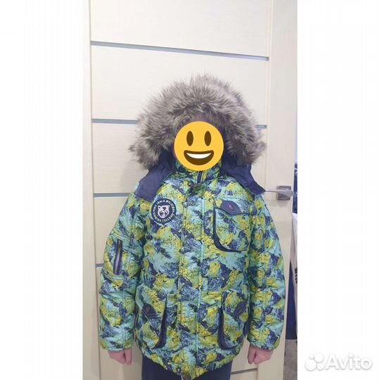 Куртка и Комбинезон Зимний на мальчик 5-7 лет