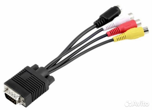 Переходник VGA на вход RCA