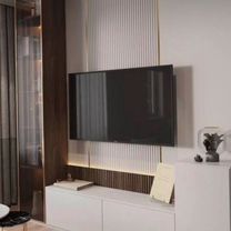 TV зона со шкафами от производителя