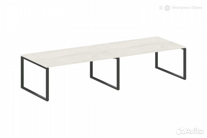 Стол для переговоров (2 столешницы) Metal system s