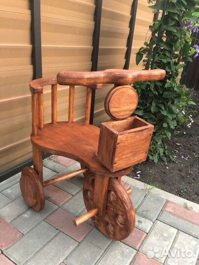 Кашпо велосипед