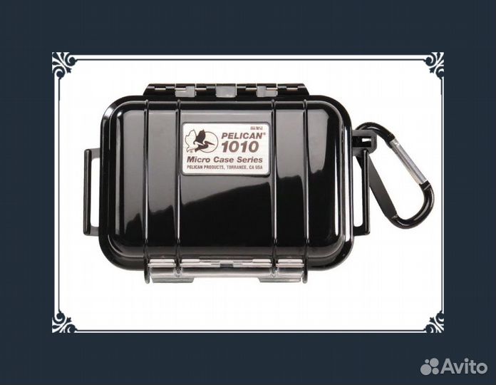 Путешественникам и дайверам-микро кейс Pelican
