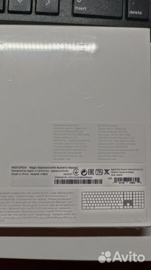 Клавиатура mk2e3za/a и мышь mk2e3za/a Apple