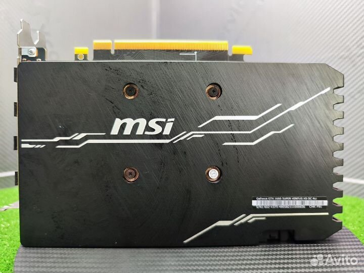 Видеокарта 6 Gb MSI GTX 1660 ventus XS OC