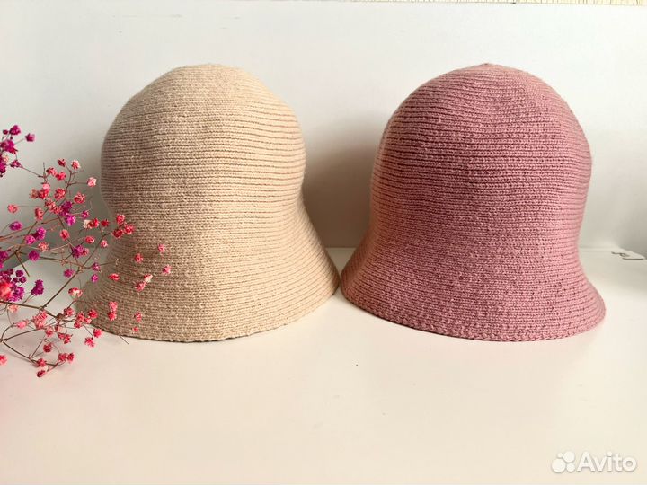 Вязаная шляпа клош lawine панама