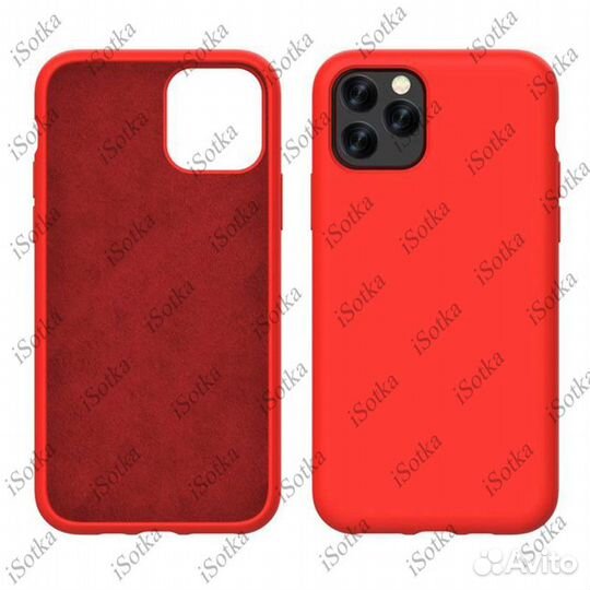 Чехол Apple iPhone 11 Pro Liquid Silicone Case №8