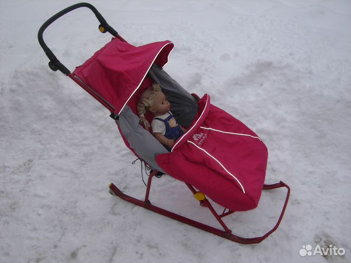 Санки-коляска