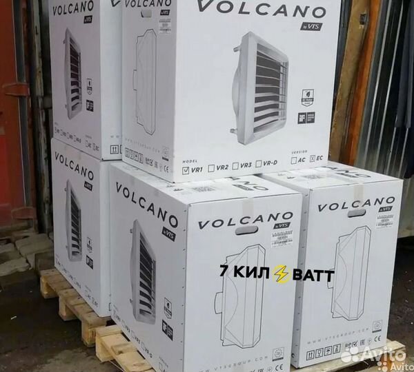 Водяной тепловентилятор для мойки, автомойки