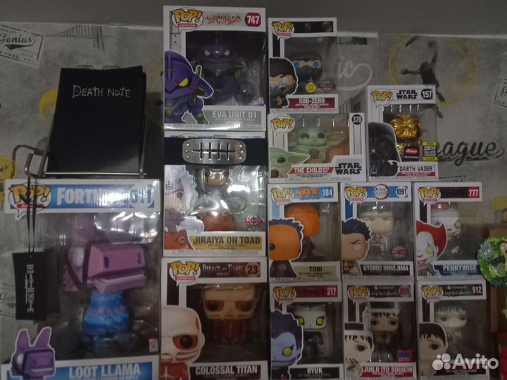 Фигурки funko pop