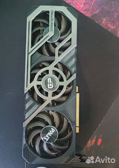 Видеокарта palit rtx 3080 gaming pro oc 12 gb