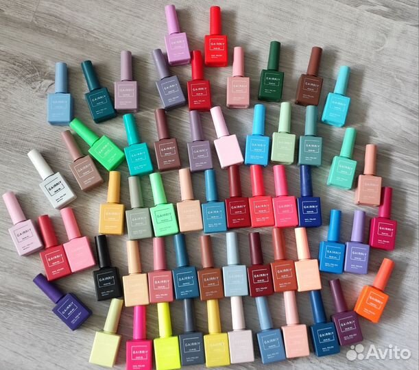 Гель лаки для маникюра набор