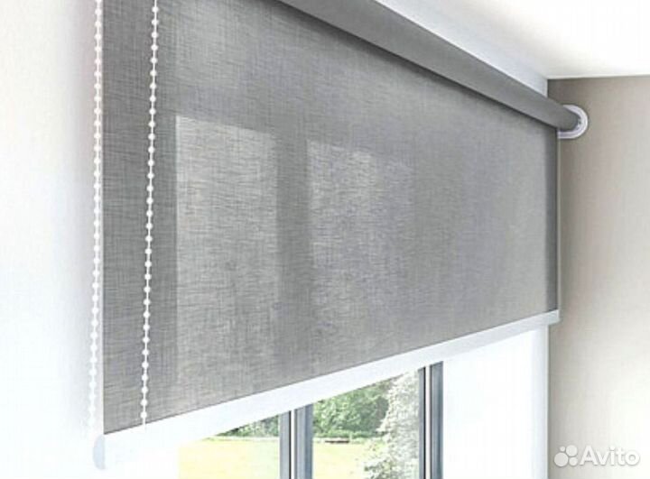 Шторы рулонные, жалюзи