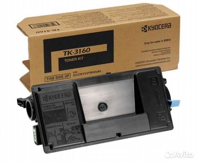 Оригинальные картриджи Kyocera ТК-3160