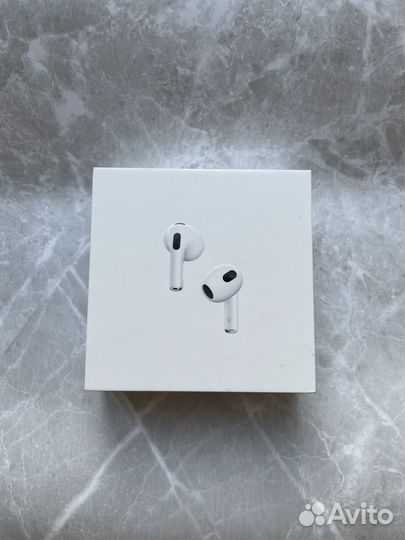 Беспроводные наушники AirPods 3 оригинал(с Мвидео)