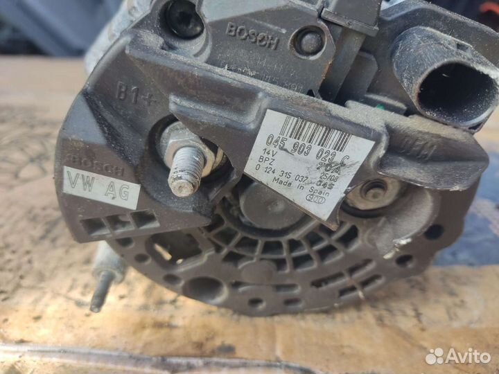 Генератор фольксваген Поло Polo 2008г 1,4TDI