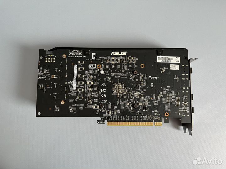 Видеокарта RX580 на 8gb asus arez-dual