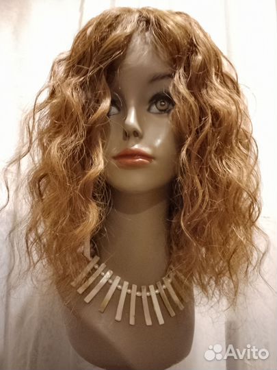 Парик из натуральных волос новый