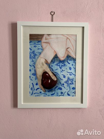 Картина акварель в раме
