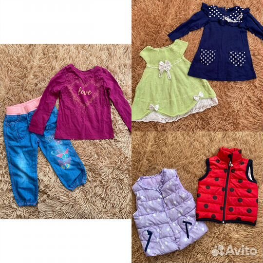 Вещи для девочки 86-92р