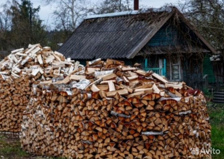 Сухие березовые дрова