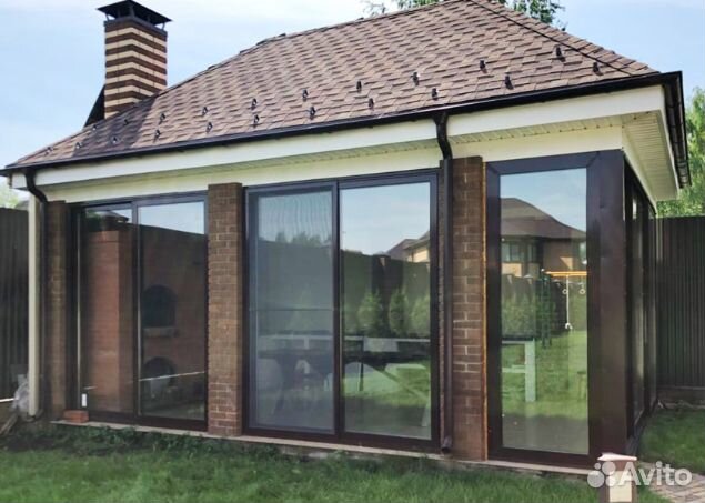 Остекление беседок