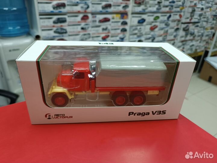 Praga V3S бортовой с тентом 1:43 Автоистория