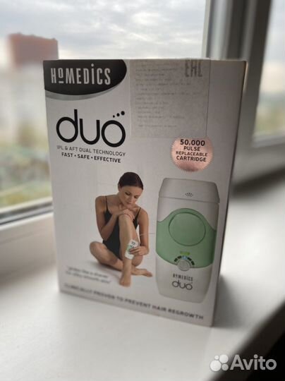 Фотоэпилятор Homedics DUO IPL-HH150-EU