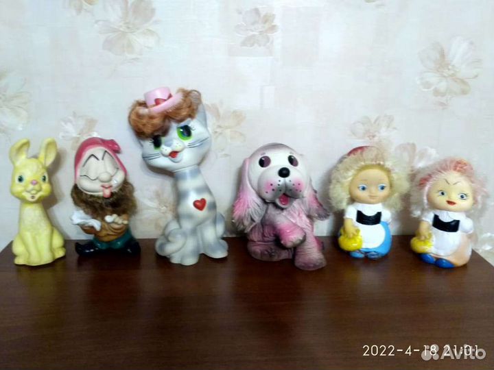 Резиновые игрушки из коллекции